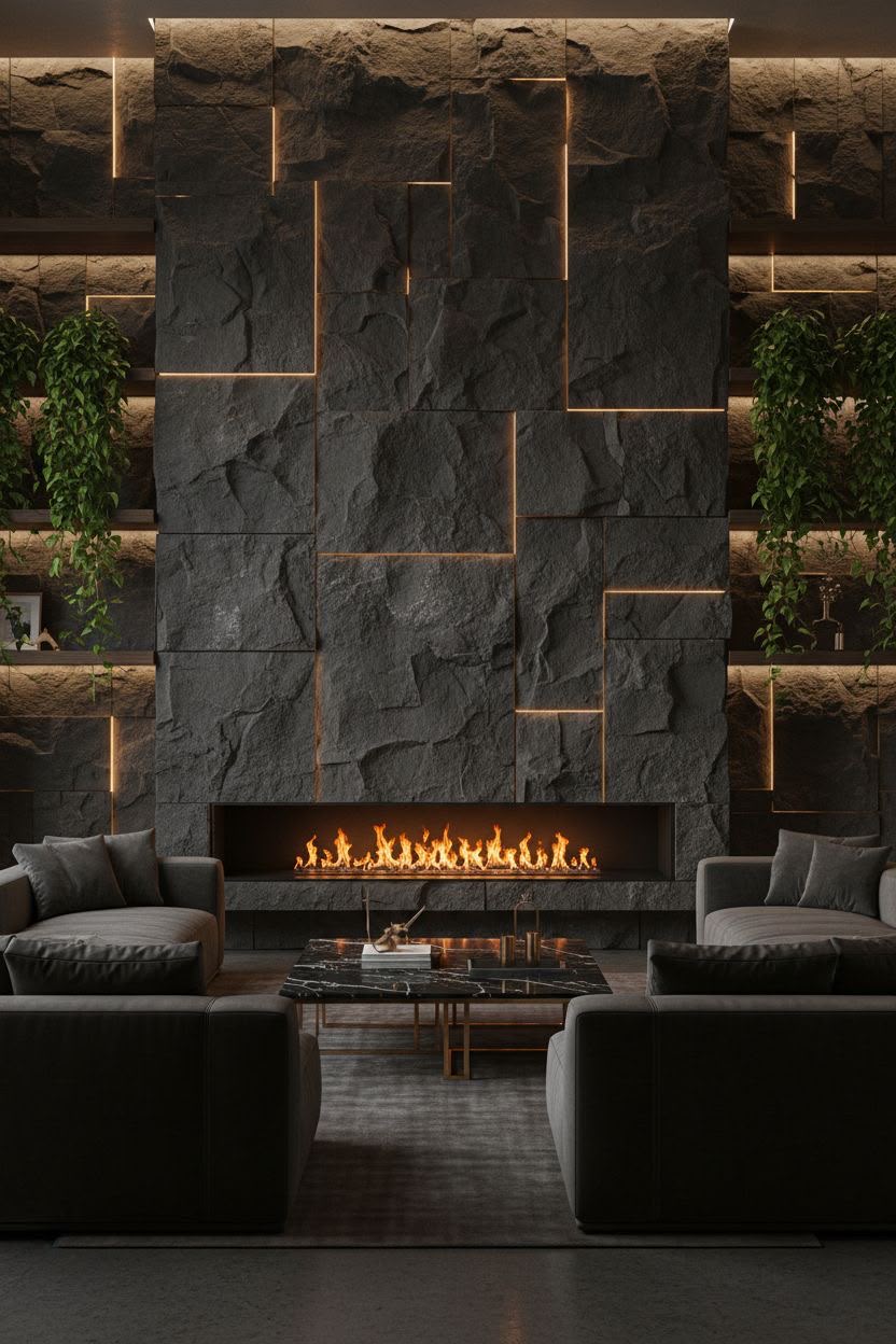 Chimney & Wall